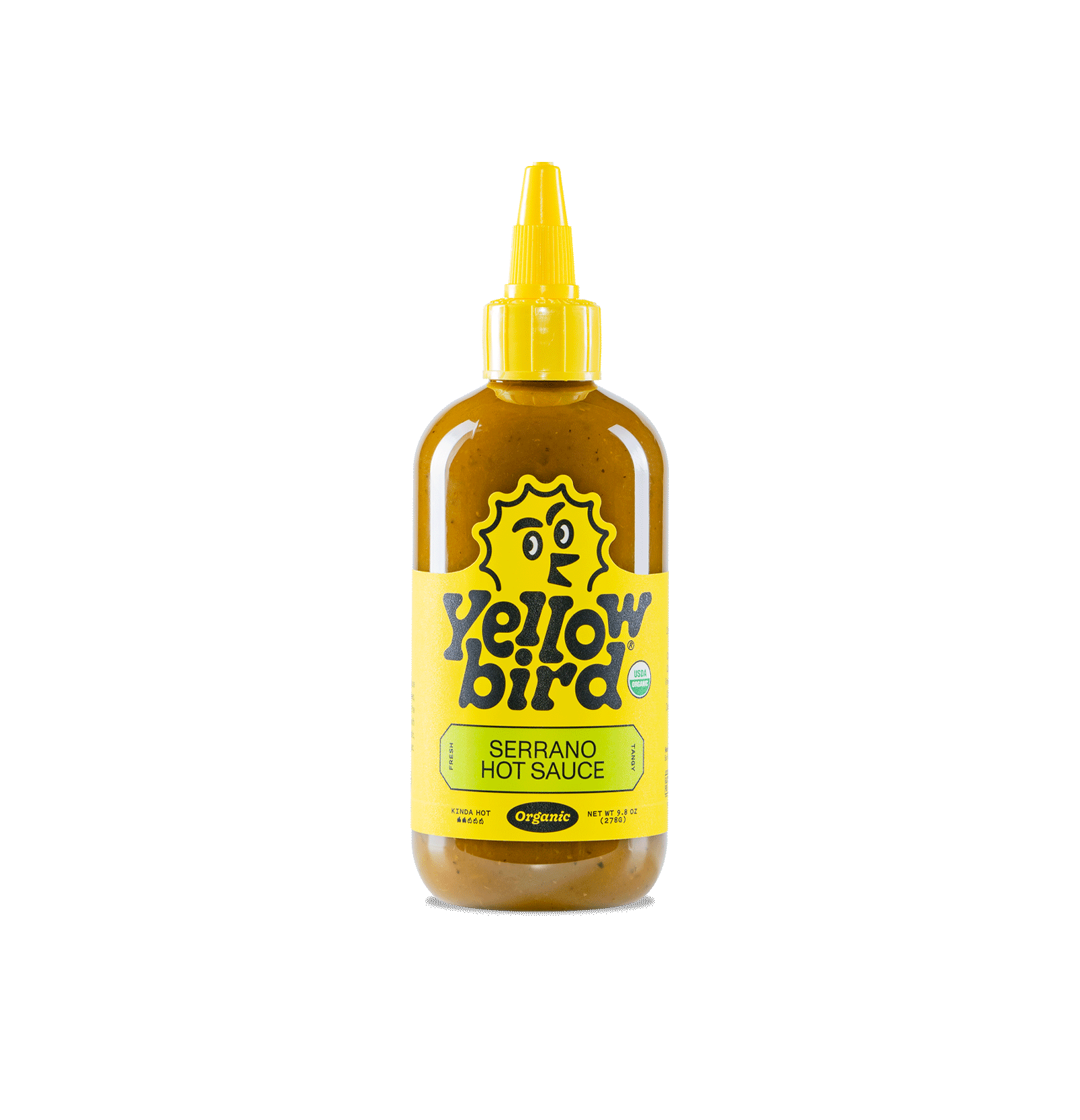 Organic Hot Sauce with Serrano J5