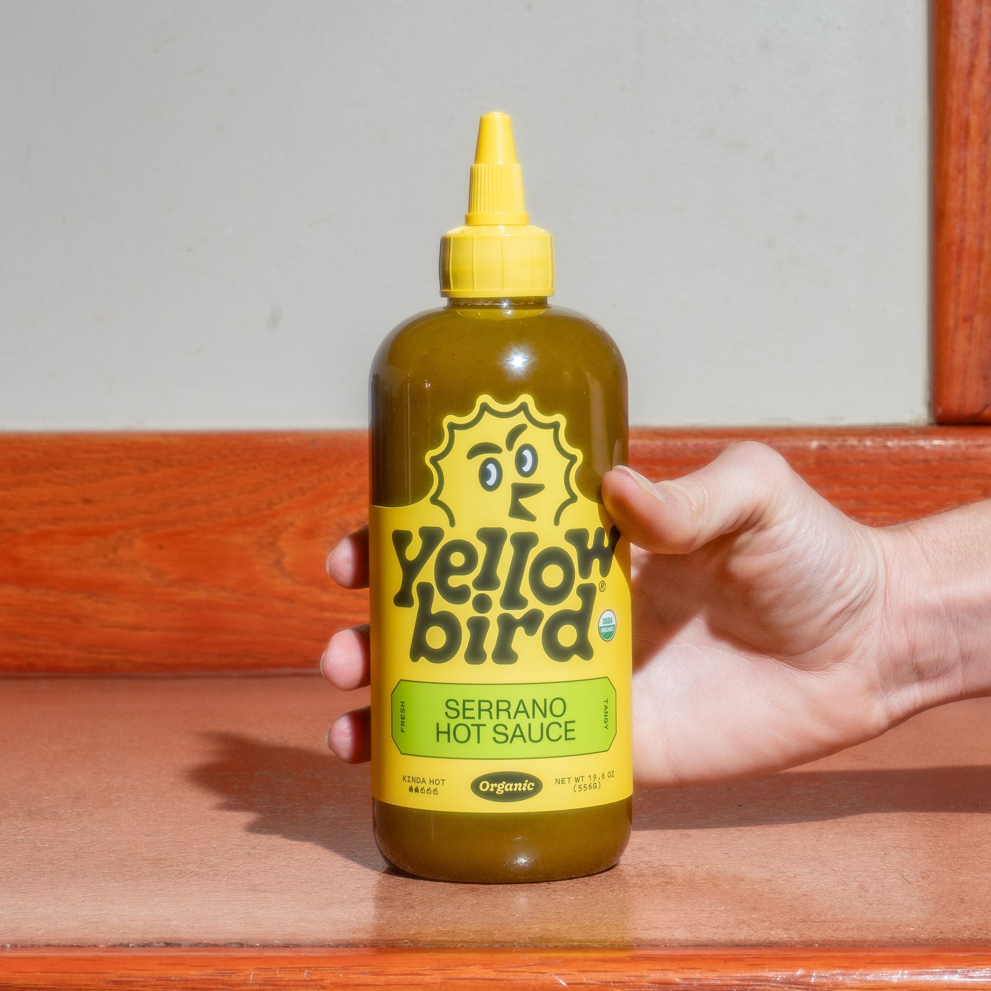 Organic Hot Sauce with Serrano J5