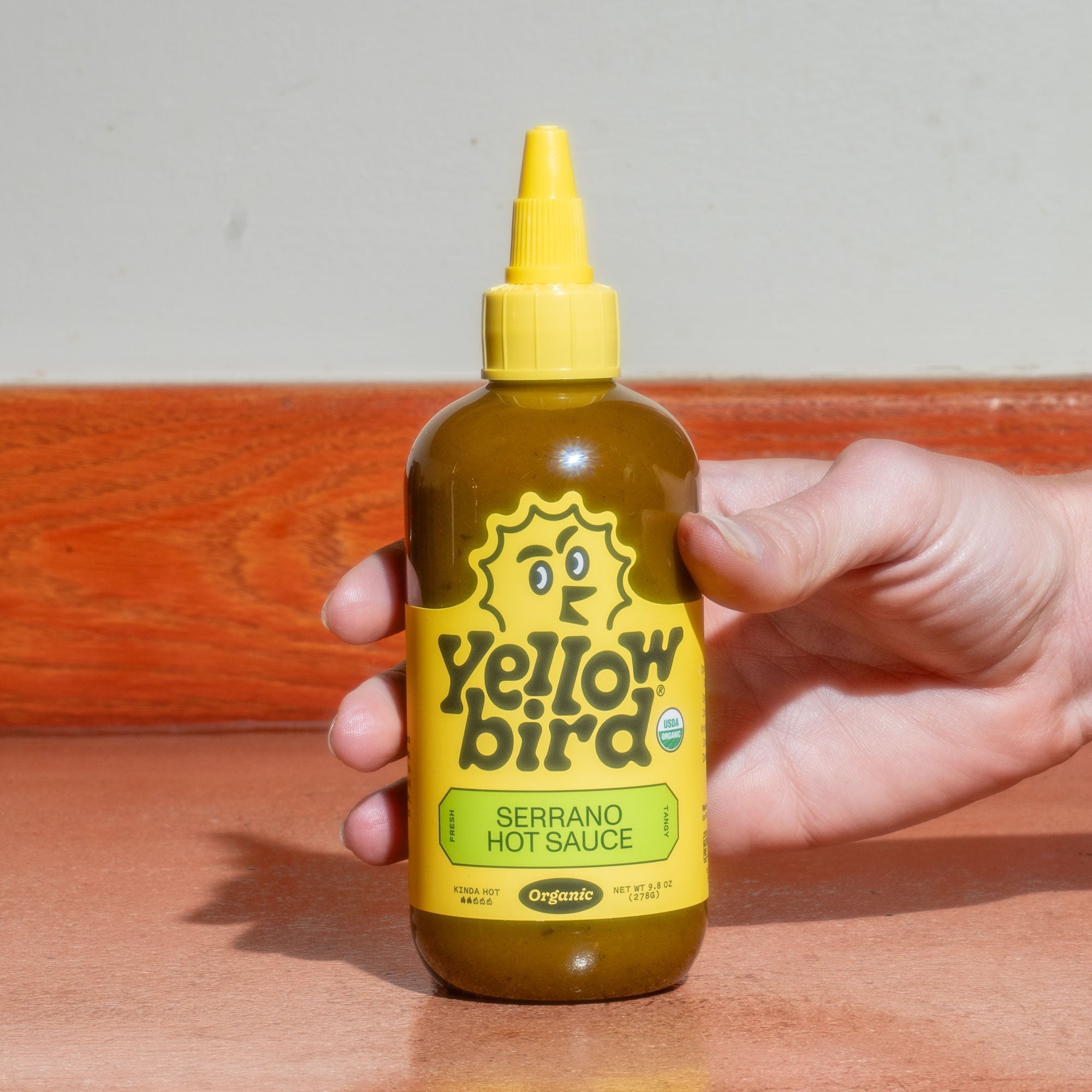Organic Hot Sauce with Serrano J5