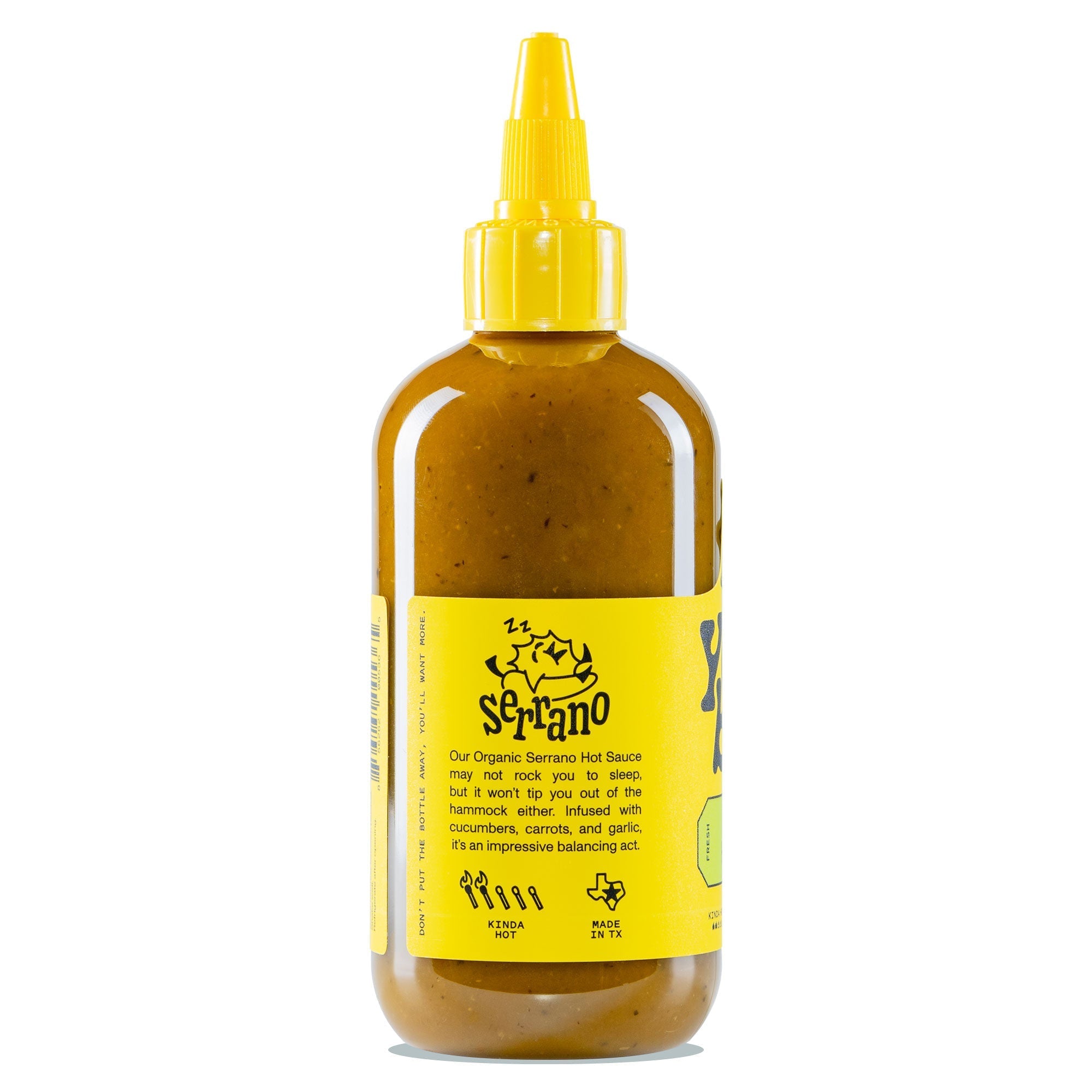 Organic Hot Sauce with Serrano J5